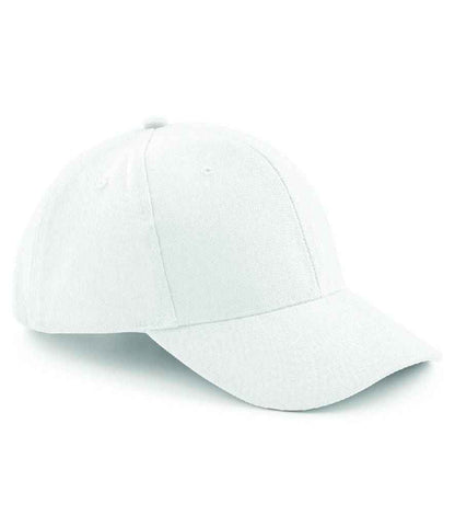 Beechfield Beechfield Pro-Style Heavy Brushed Cotton Cap White