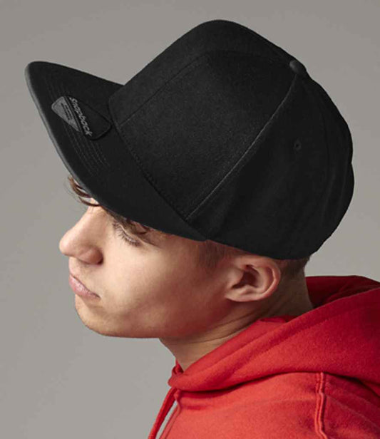 Beechfield Beechfield Original Flat Peak 6 Panel Snapback Cap
