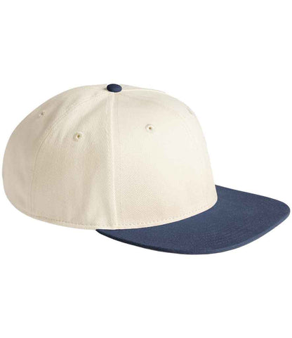 Beechfield Contrast Flat Peak 6 Panel Cap