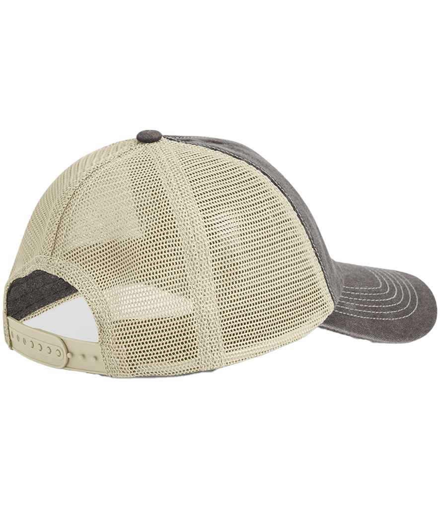 Beechfield 6 Panel Vintage Trucker Cap