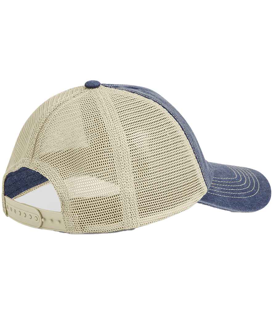 Beechfield 6 Panel Vintage Trucker Cap