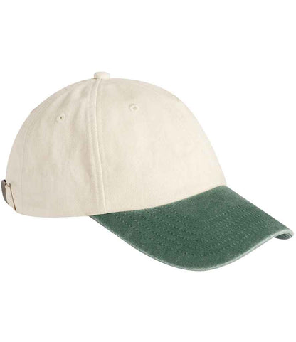 Beechfield Contrast Peak Low Profile Vintage Cap