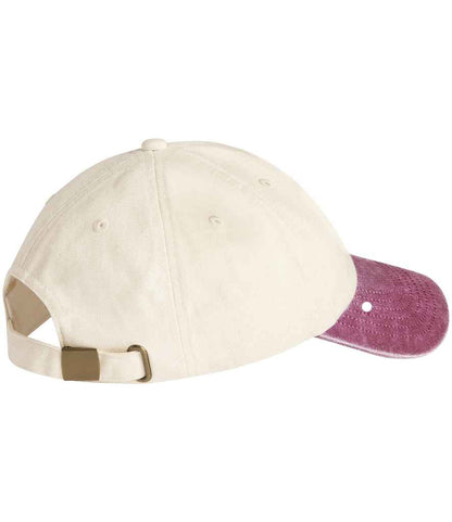 Beechfield Contrast Peak Low Profile Vintage Cap