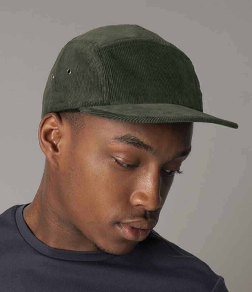 Beechfield EarthAware® Organic Cord Camper Cap - model image