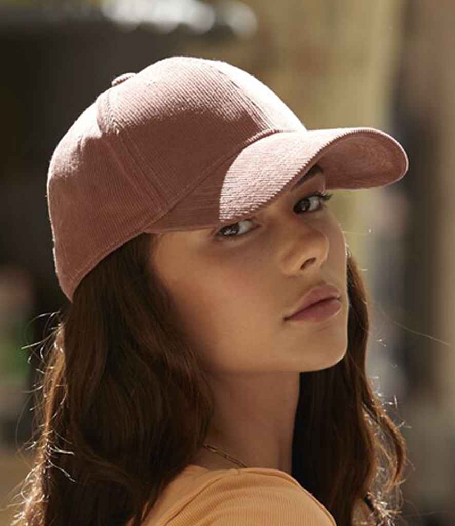 Beechfield Beechfield EarthAware® Organic Cord Baseball Cap Redwood