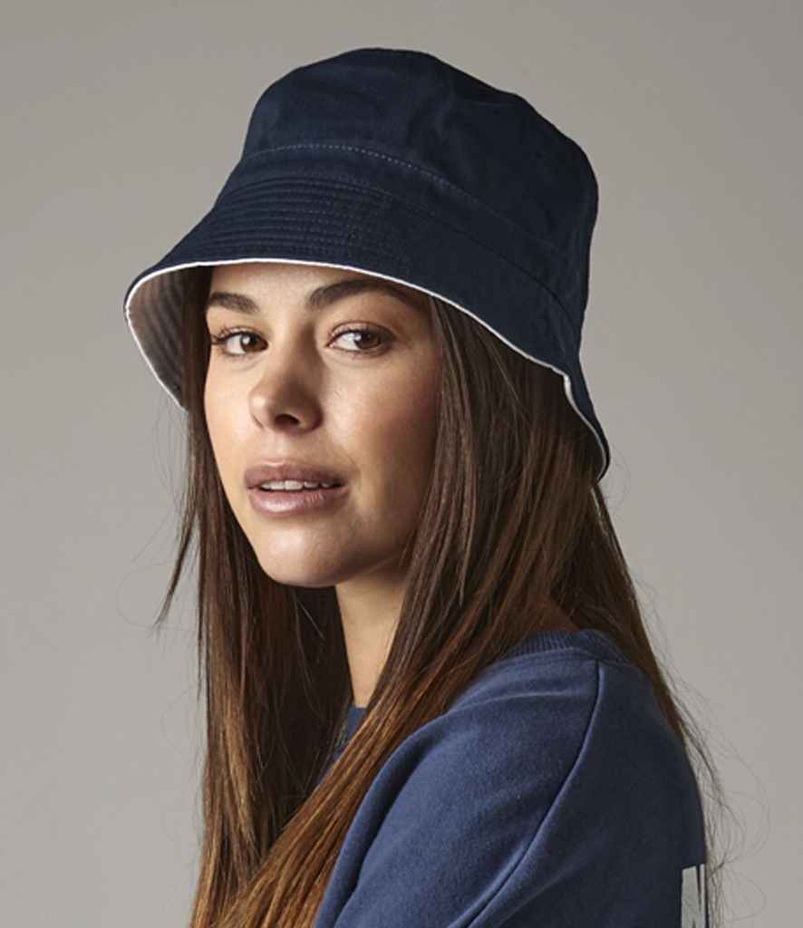 Beechfield Reversible Bucket Hat - model image