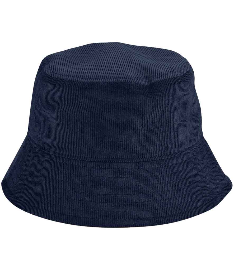 Beechfield EarthAware® Organic Cord Bucket Hat in Oxford Navy