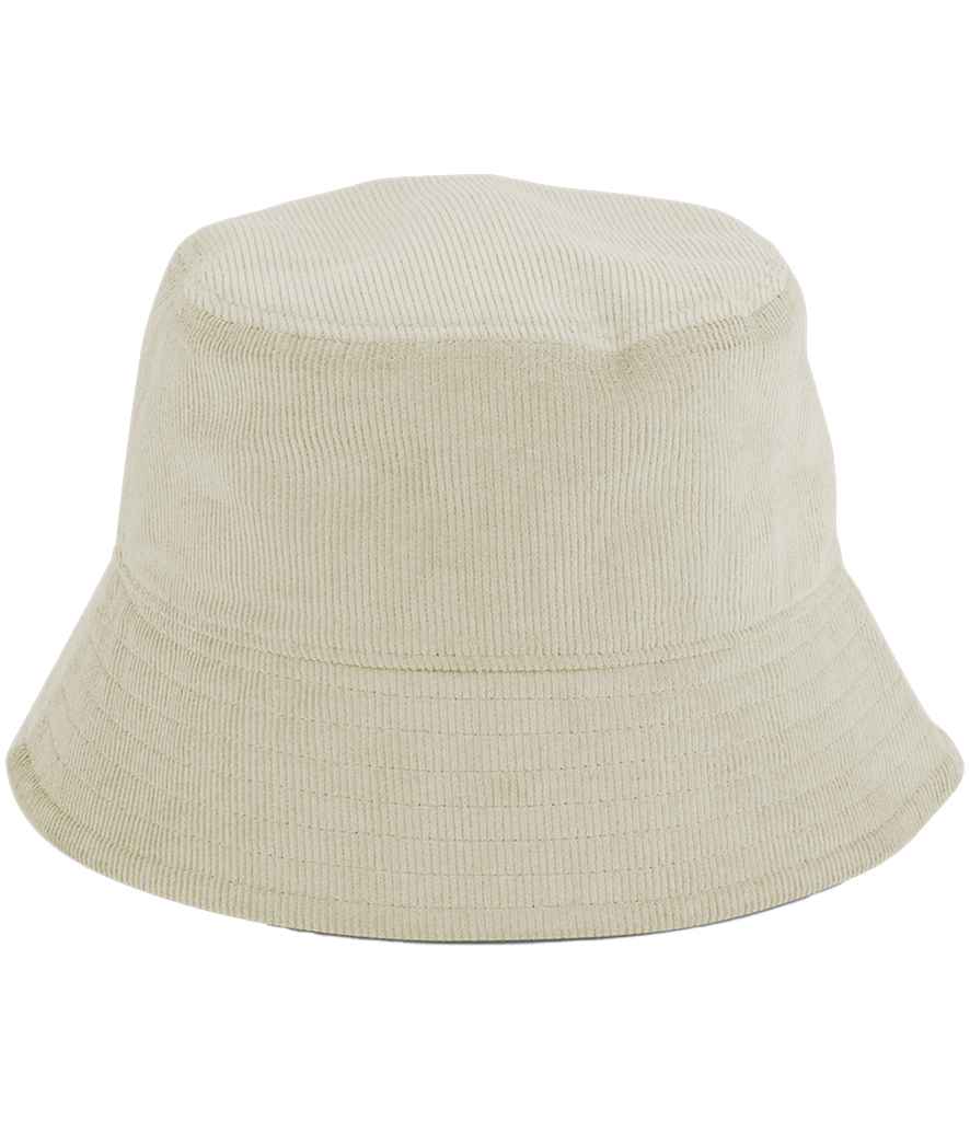 Beechfield EarthAware® Organic Cord Bucket Hat in Stone