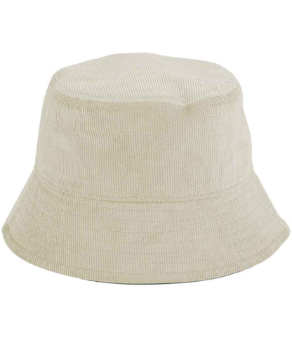 Beechfield EarthAware® Organic Cord Bucket Hat in Stone