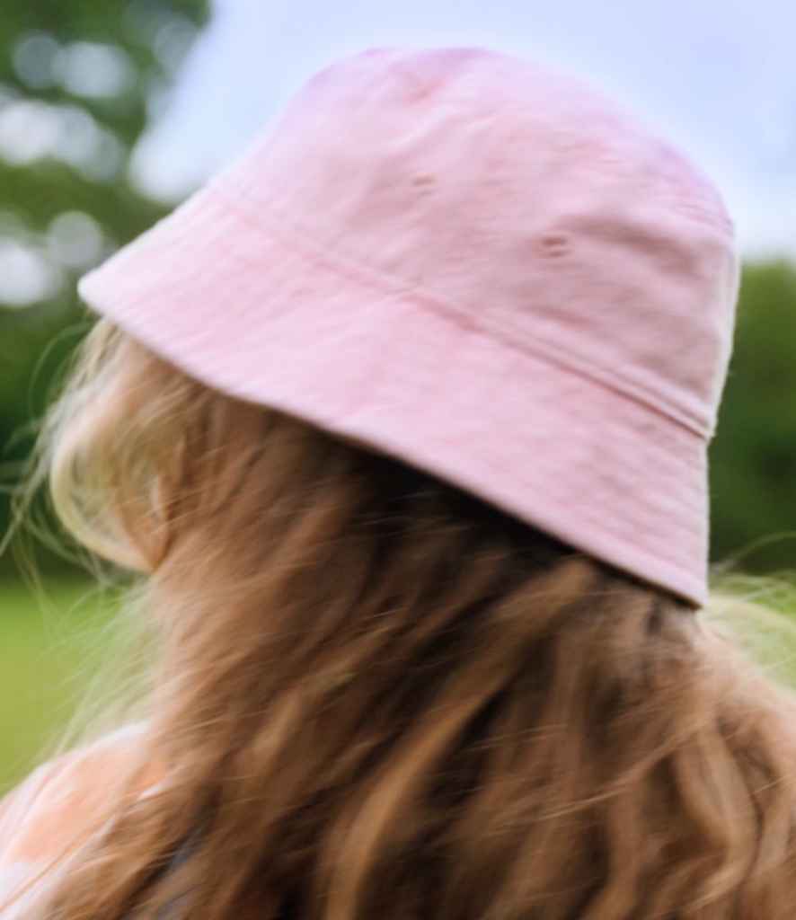 Beechfield Junior Vintage Bucket Hat - model image