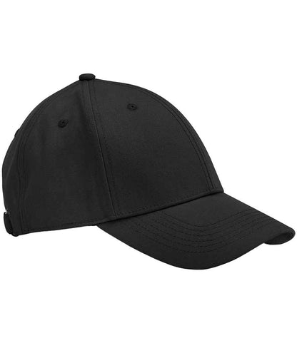 Beechfield EarthAware® Organic Cotton Canvas 6 Panel Cap in Black
