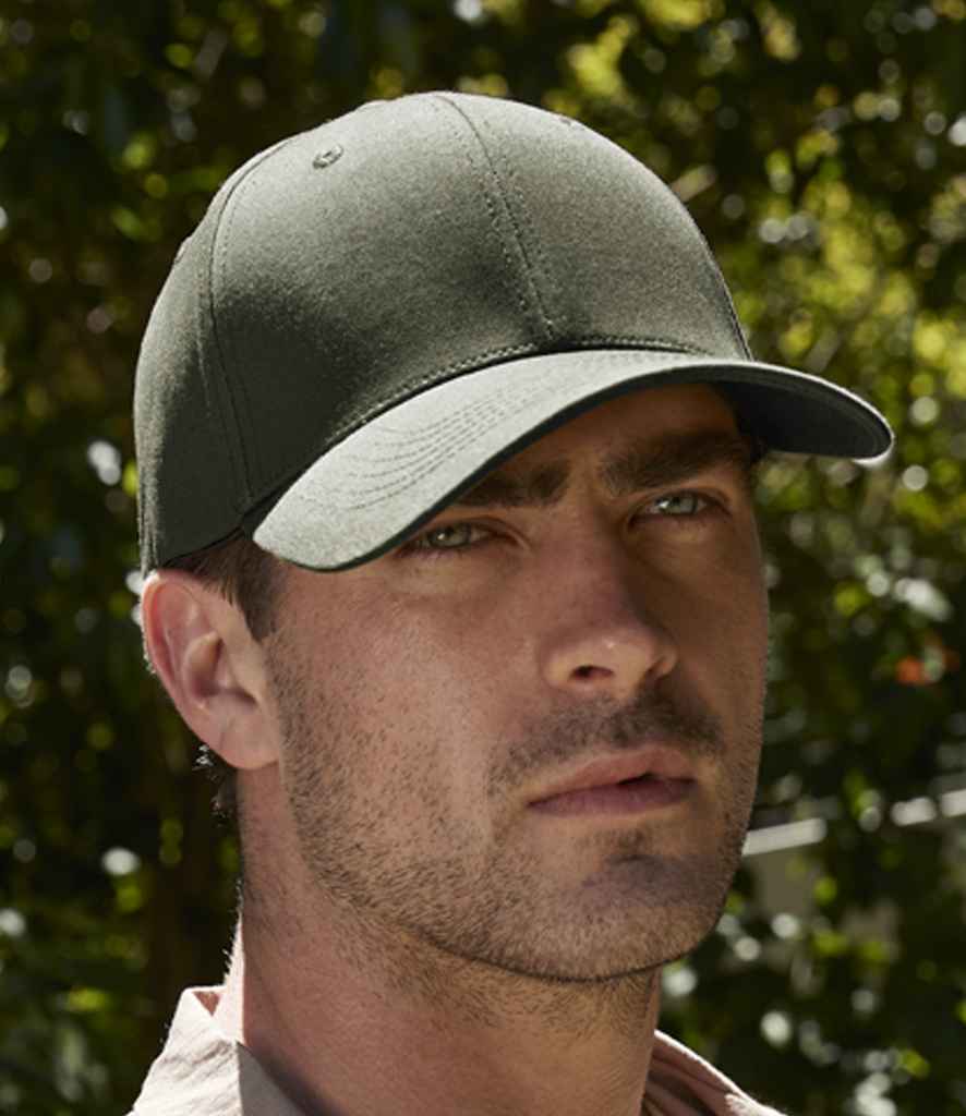 Beechfield Beechfield EarthAware® Organic Cotton Stretch-Fit Cap Olive Green