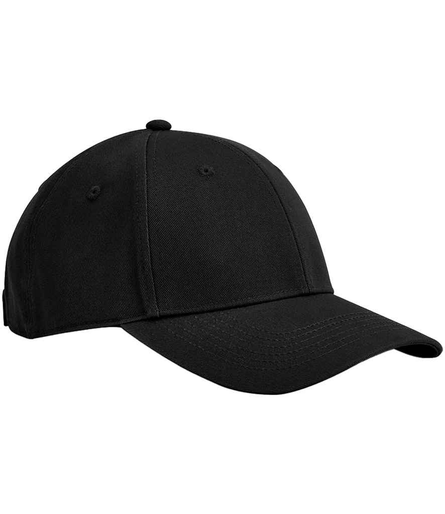 Beechfield EarthAware® Junior Classic Organic Cotton 6 Panel Cap in Black