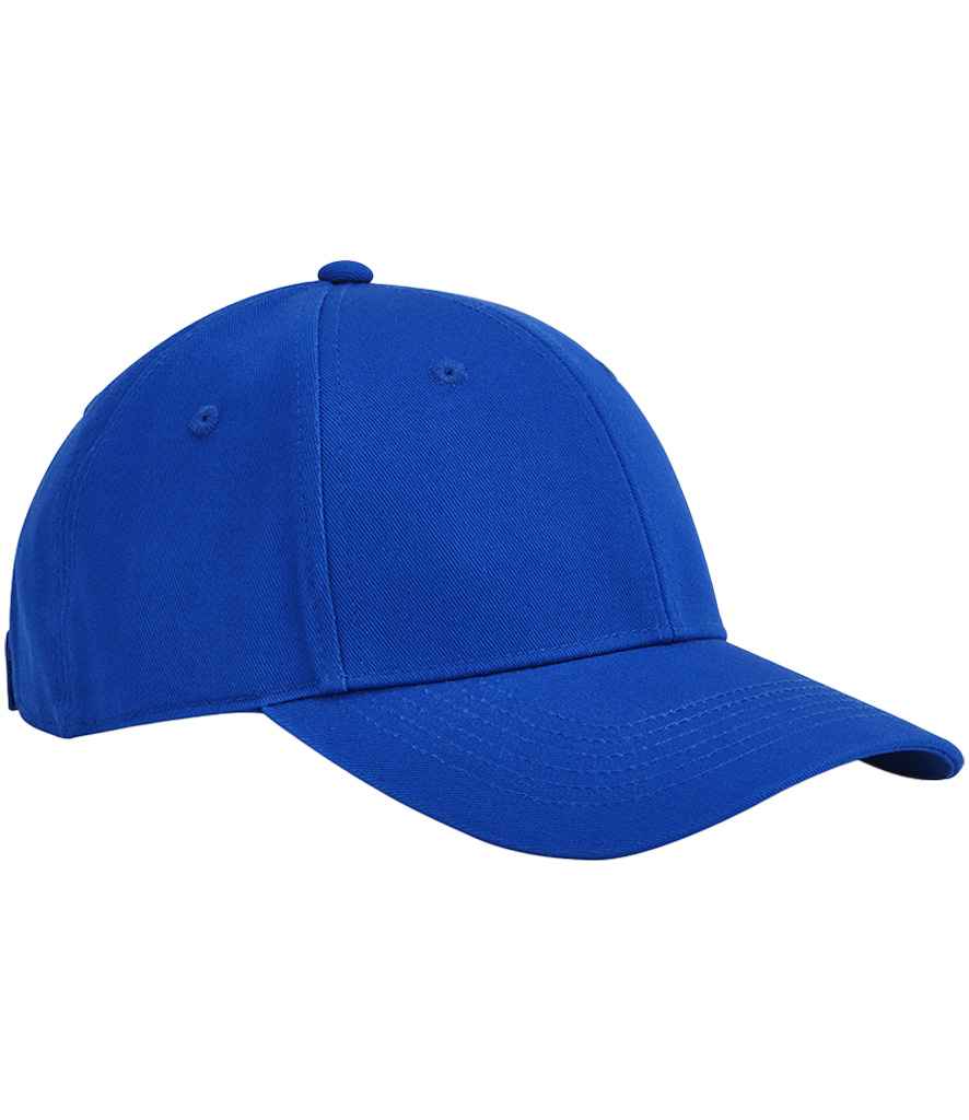 Beechfield EarthAware® Junior Classic Organic Cotton 6 Panel Cap in Bright Royal