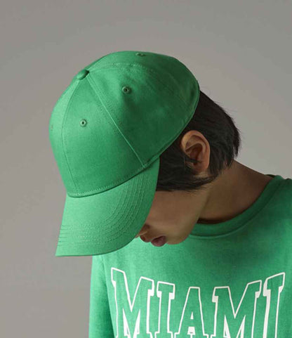 Beechfield EarthAware® Junior Classic Organic Cotton 6 Panel Cap - model image