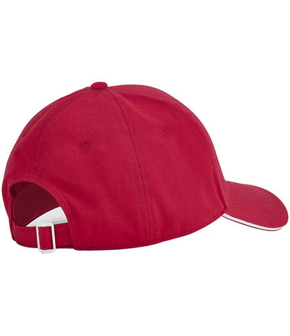 Beechfield EarthAware® Classic Organic Cotton 5 Panel Sandwich Peak Cap