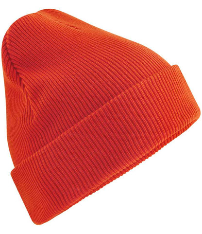 Beechfield Beechfield Organic Cotton Original Heavyweight Cuffed Beanie Sunset