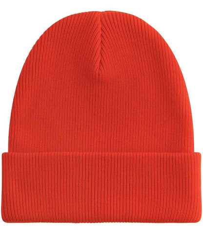 Beechfield Organic Cotton Original Heavyweight Cuffed Beanie in Sunset