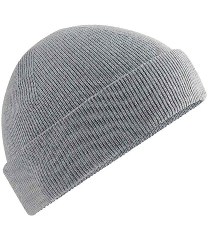 Beechfield Beechfield Organic Cotton Fisherman Beanie Ash