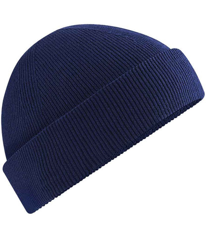 Beechfield Beechfield Organic Cotton Fisherman Beanie Oxford Navy