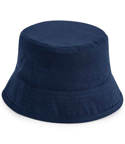 Beechfield Organic Cotton Bucket Hat in Navy