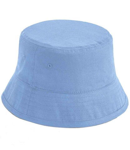 Beechfield Organic Cotton Bucket Hat in Sky Blue