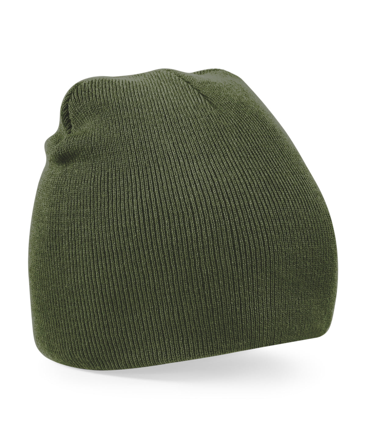 Beechfield Two-tone pull-on beanie Olive Green