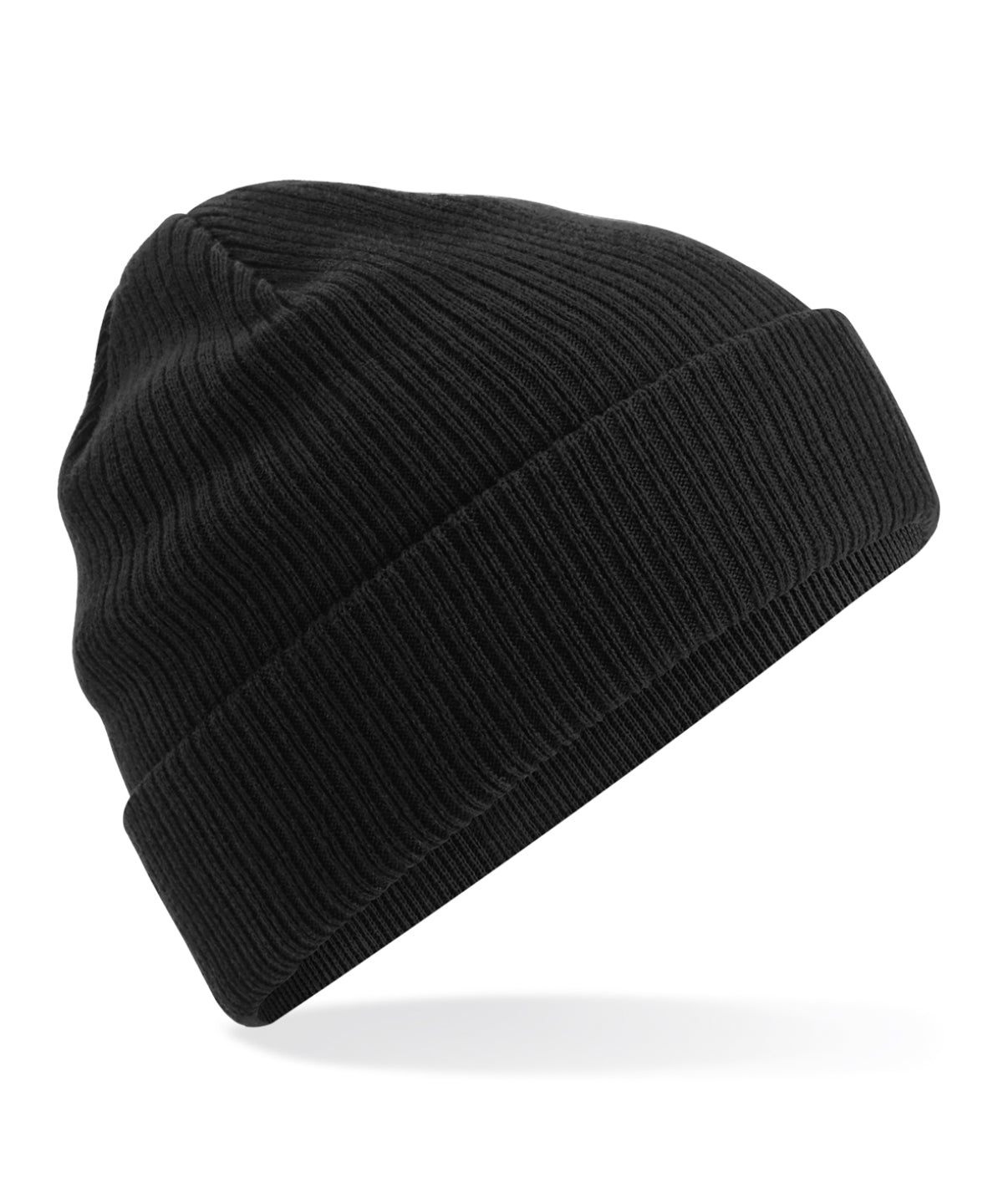 Beechfield Organic cotton beanie Black