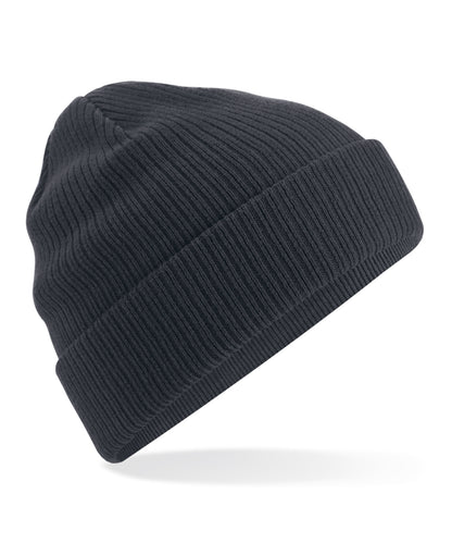 Beechfield Organic cotton beanie Graphite Grey