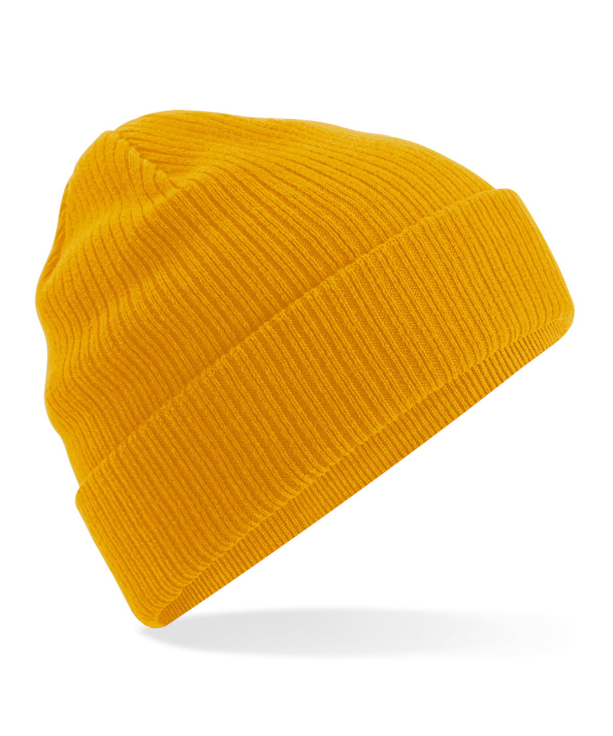 Beechfield Organic cotton beanie Mustard
