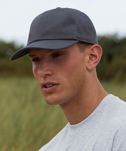 Beechfield Organic cotton 6-panel cap Black