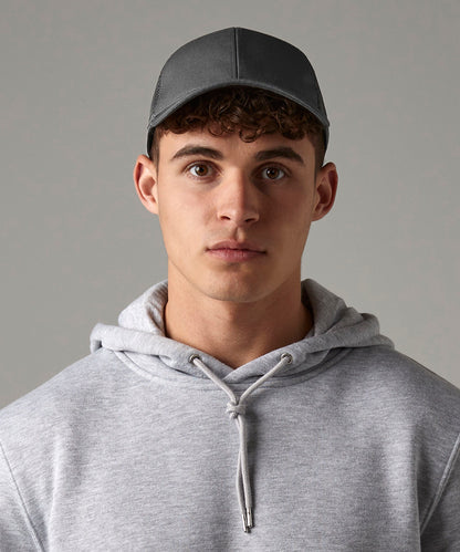 Beechfield Organic cotton trucker Black