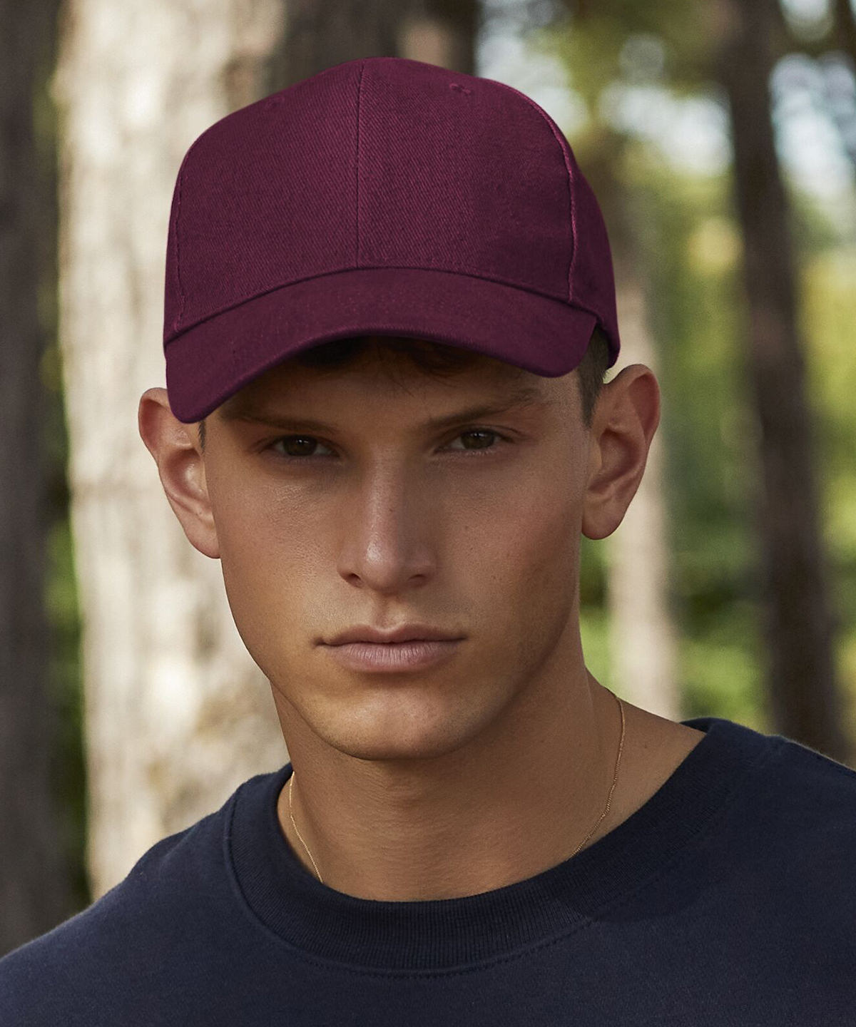 Beechfield Pro-style heavy brushed cotton cap Black