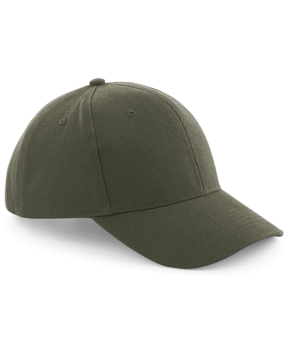 Beechfield Pro-style heavy brushed cotton cap Olive Green