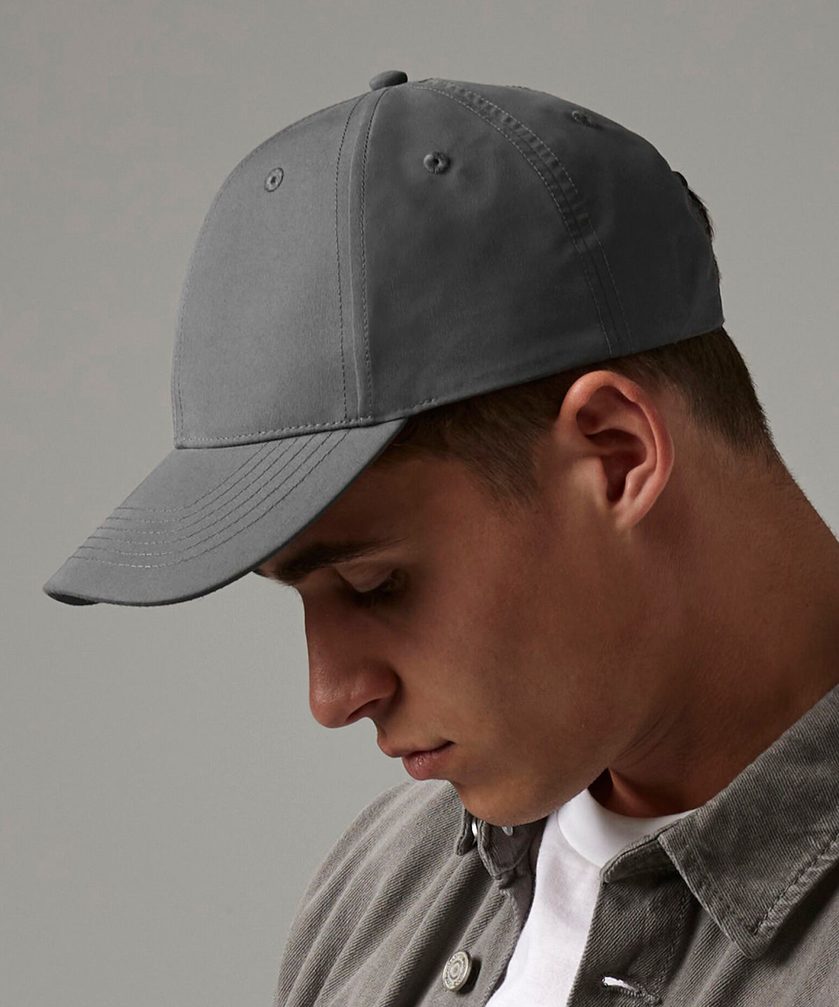 Beechfield Recycled pro-style cap Black