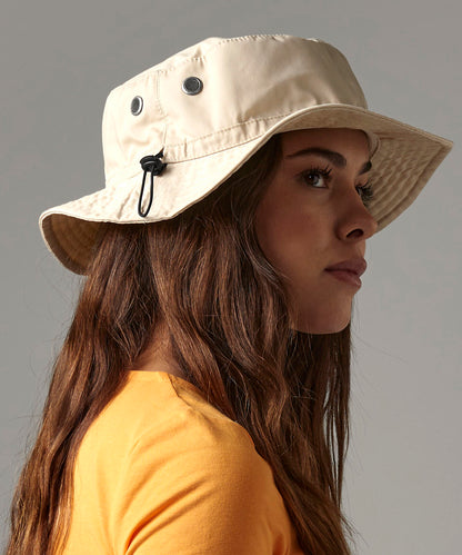 Beechfield Cargo bucket hat Black