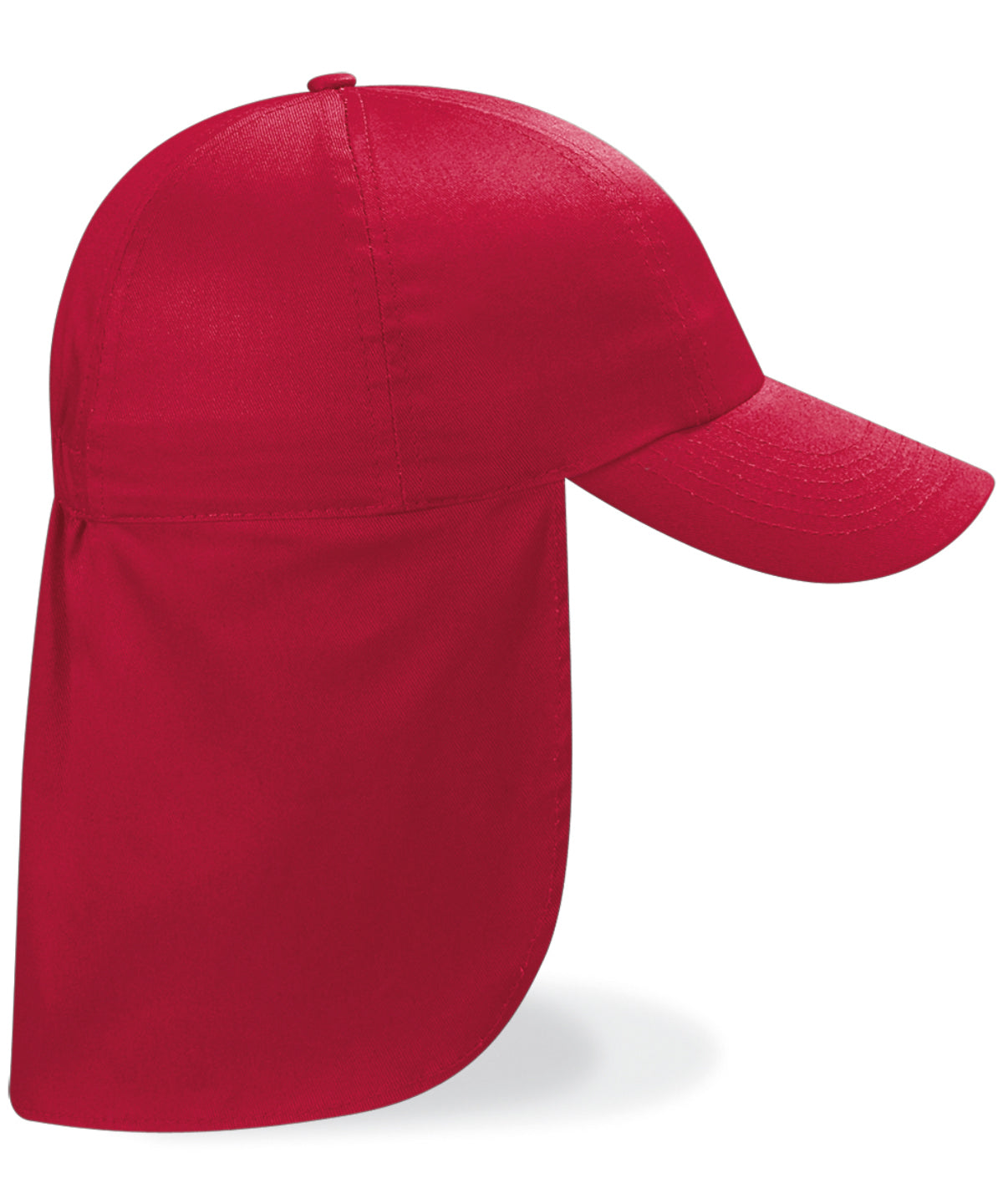 Beechfield Junior legionnaire-style cap Classic Red