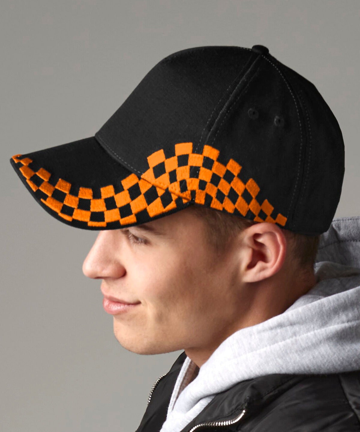 Beechfield Grand Prix cap Black