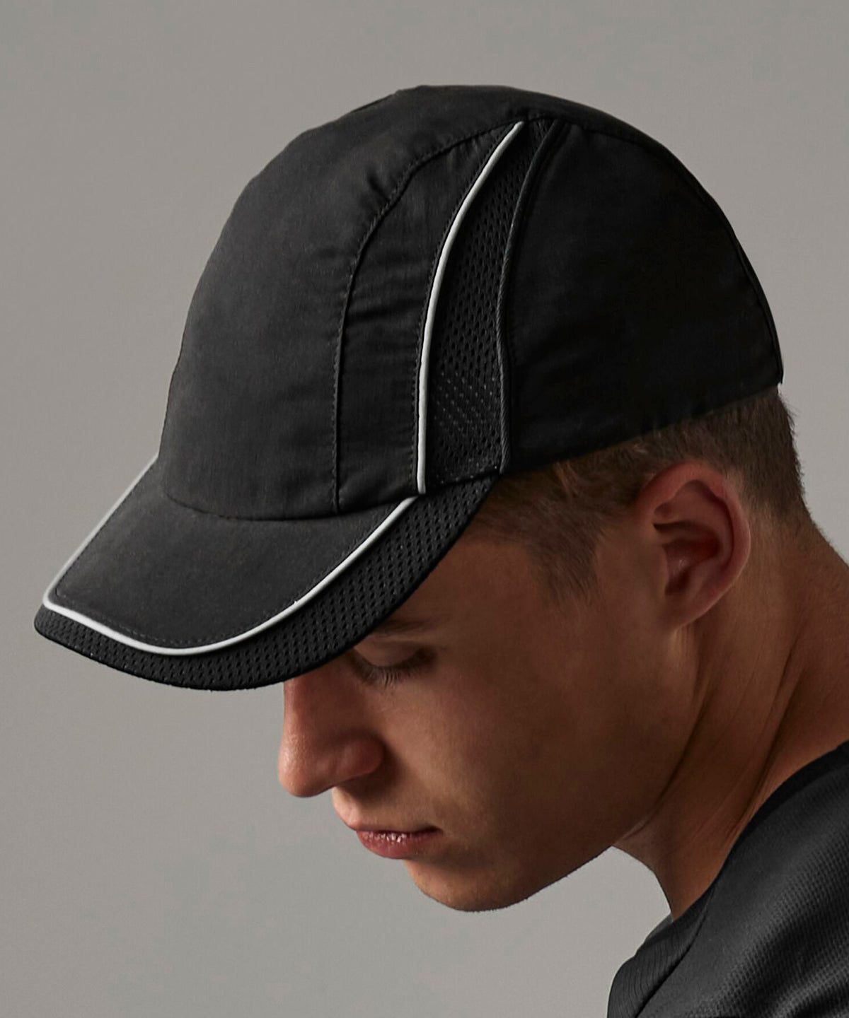 Beechfield Coolmax® flow mesh cap Black