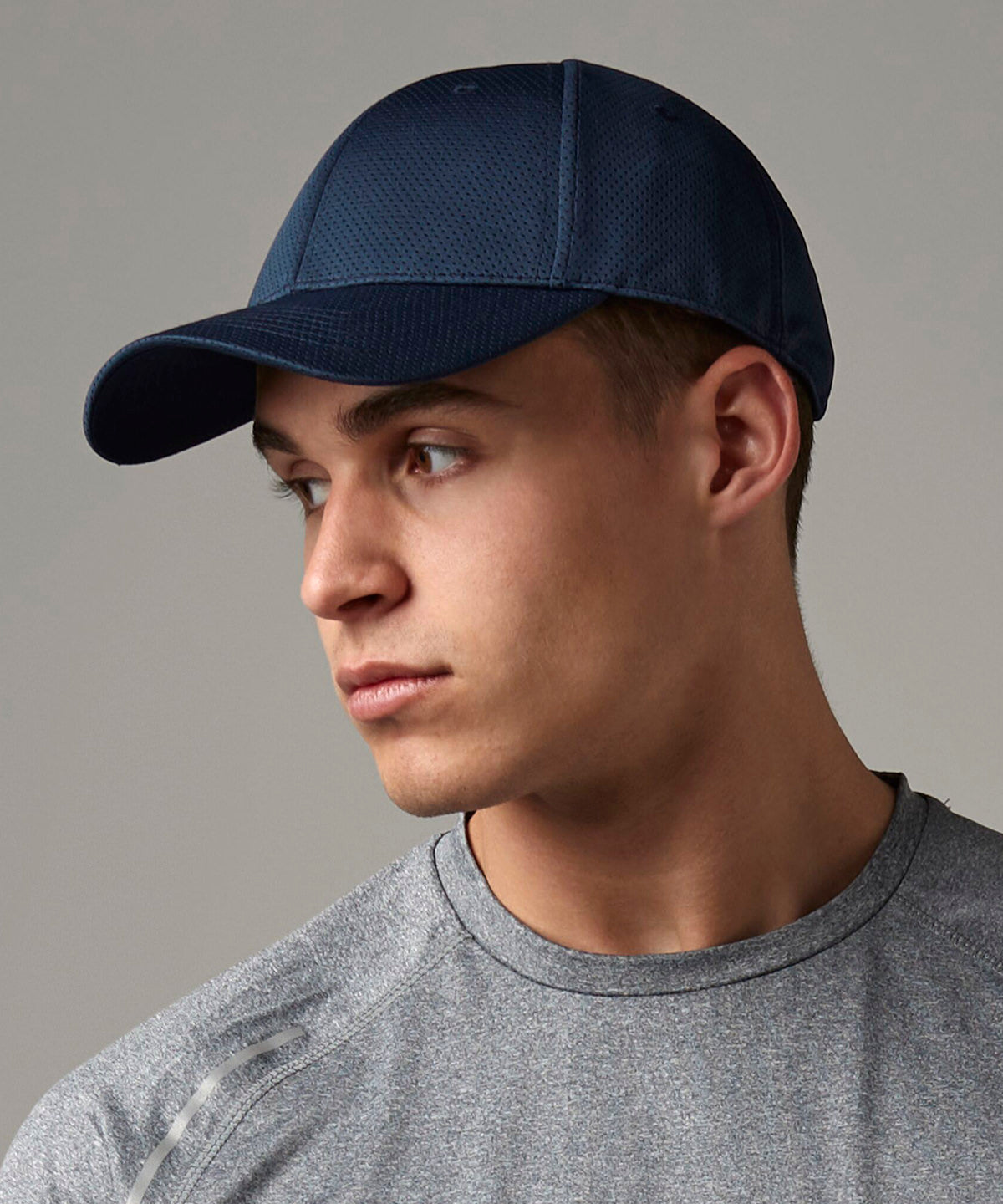 Beechfield Air mesh 6-panel cap Black