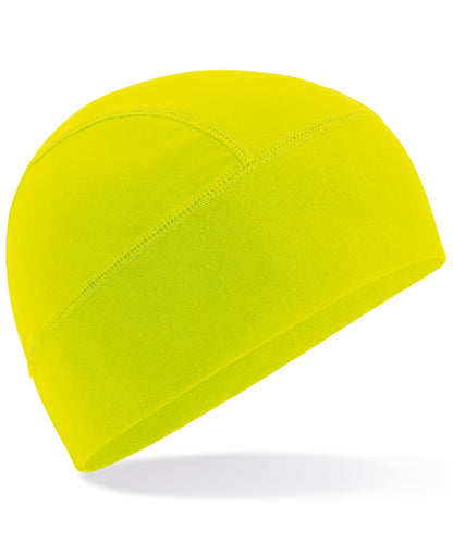 Beechfield Softshell sports tech beanie Fluorescent Yellow