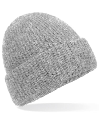 Beechfield Cosy ribbed beanie Grey Marl