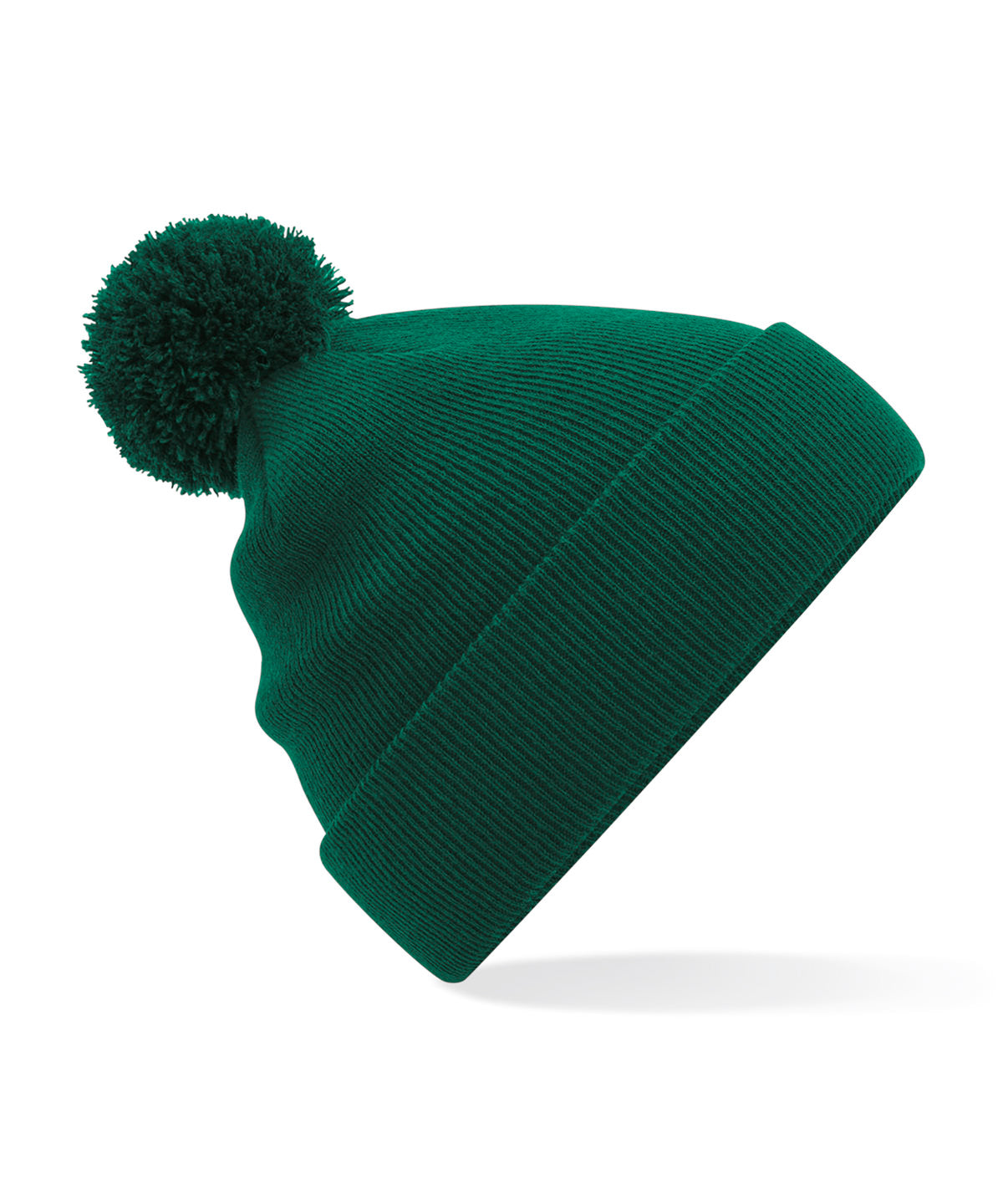 Beechfield Original pom pom beanie Bottle Green