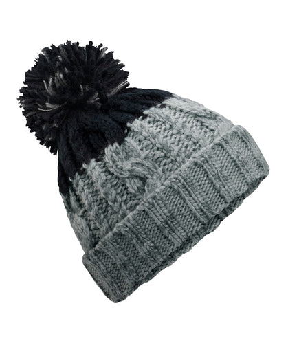 Beechfield Apres beanie Light Grey/Black