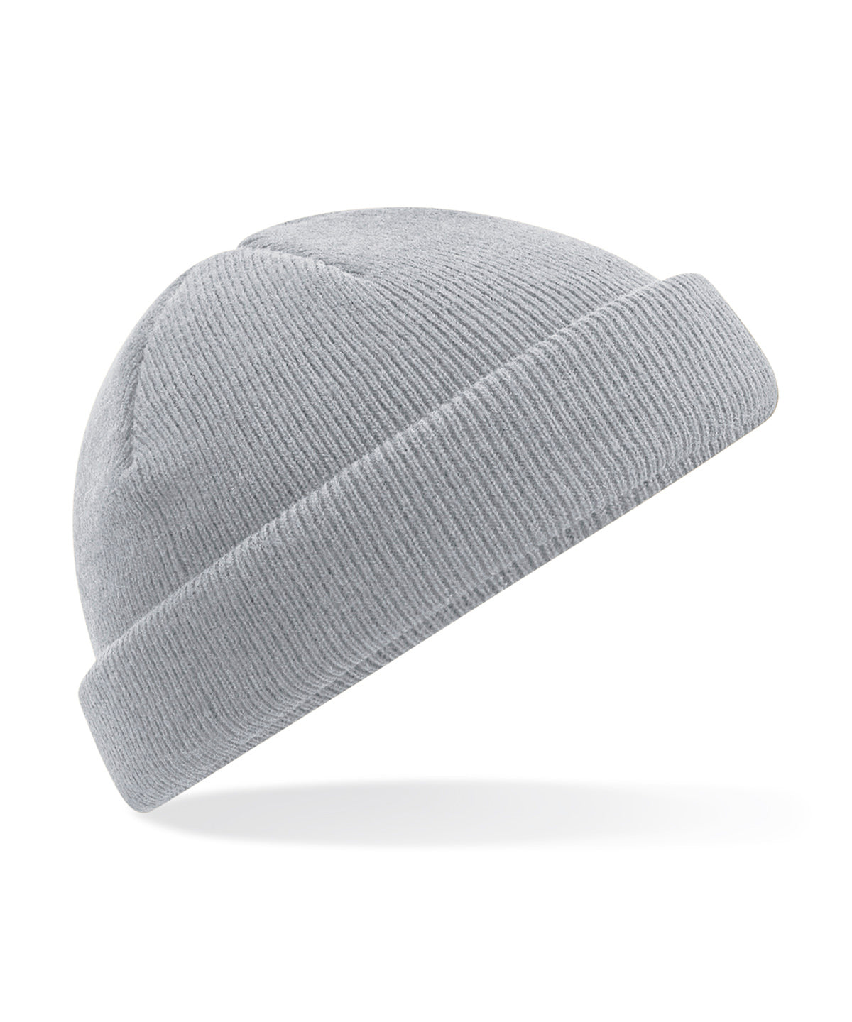 Beechfield Recycled mini fisherman beanie Light Grey