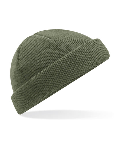 Beechfield Recycled mini fisherman beanie Olive Green