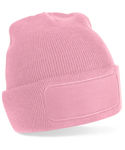 Beechfield Original patch beanie Dusky Pink