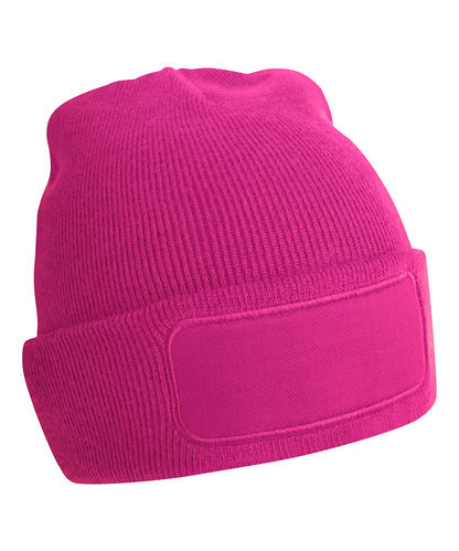 Beechfield Original patch beanie Fuchsia