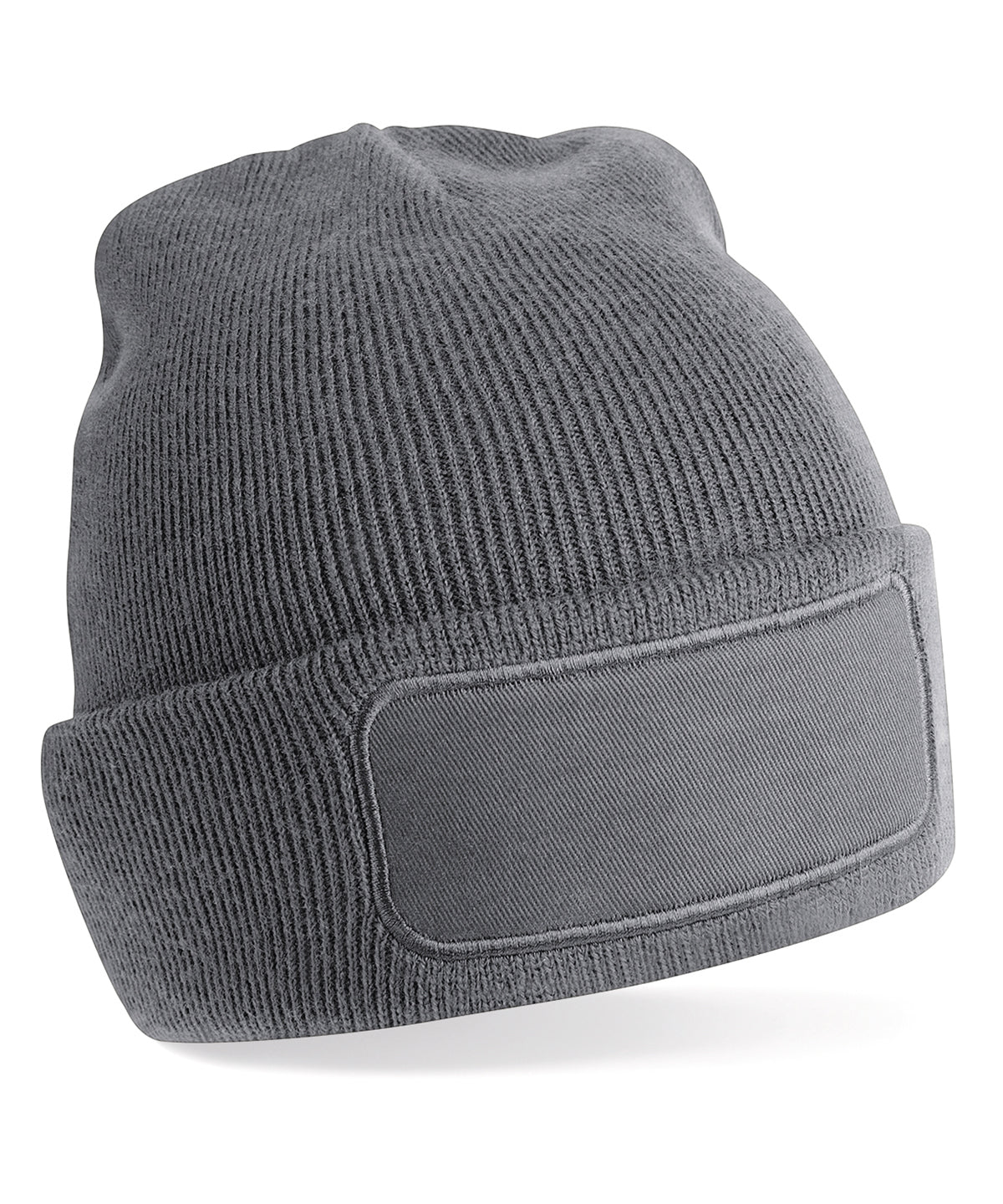 Beechfield Original patch beanie Graphite Grey