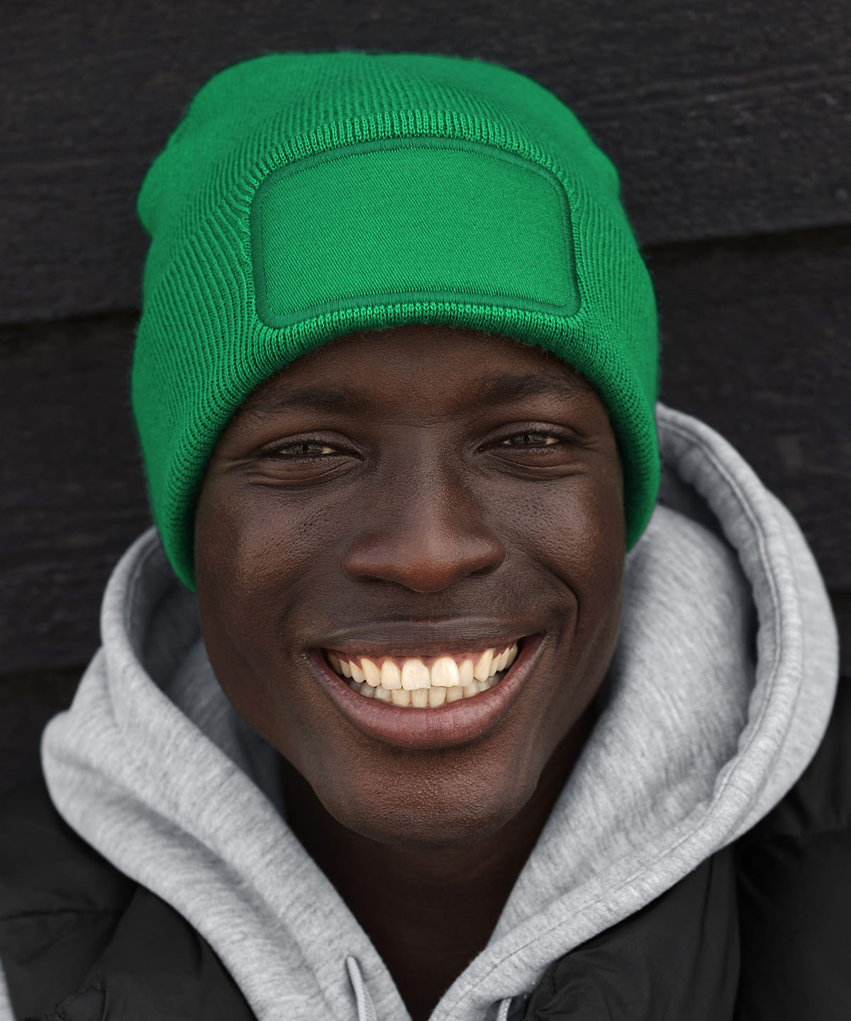 Beechfield Original patch beanie Almond